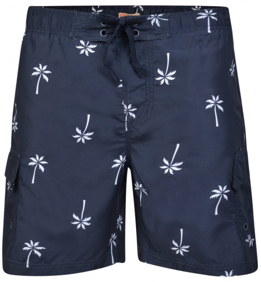 Kam Jeans 323 Swim Shorts Navy - Roupa Interior & natação - Roupa interior Homem Tamanhos Grandes