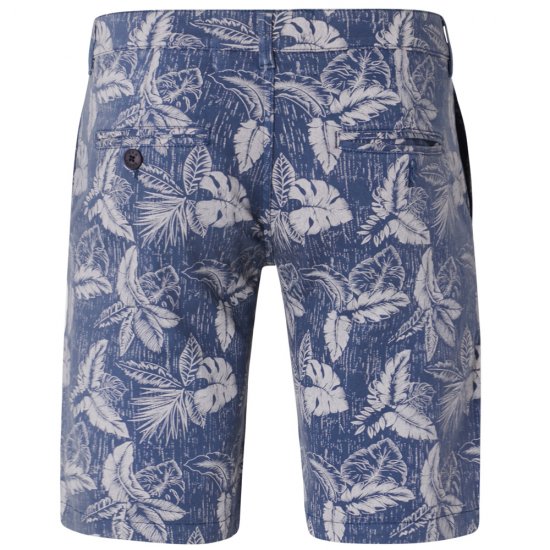 Kam Jeans 340 Dress Shorts Denim Blue - Calções - Calções Homem Tamanhos Grandes