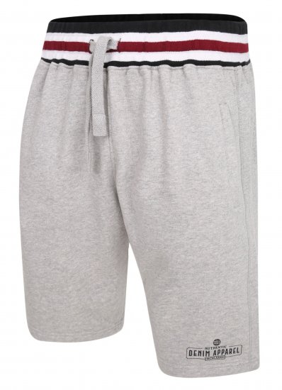 Kam Jeans 344 Jogger Shorts Grey - Calças & calções de fato de treino - Calças de Fato de Treino Tamanhos Grandes 