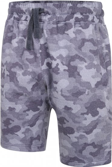 Kam Jeans 346 Camo Sweat Shorts Indigo TALL SIZES - ROUPAS DE HOMEM MT-6XLT - Tamanhos-Tall Homem