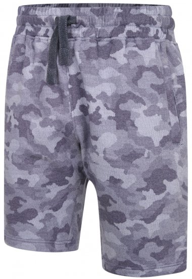 Kam Jeans 346 Camo Sweat Shorts Indigo - Calças & calções de fato de treino - Calças de Fato de Treino Tamanhos Grandes 