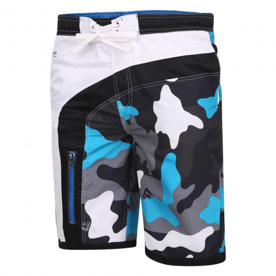 Kam Jeans 348 Camo Swimmers Black - Roupa Interior & natação - Roupa interior Homem Tamanhos Grandes