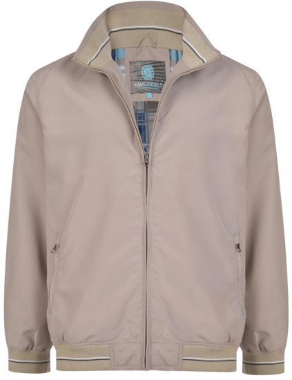 Kam Jeans 440 Jacket Taupe - Casacos - Casacos Homem Tamanhos Grandes