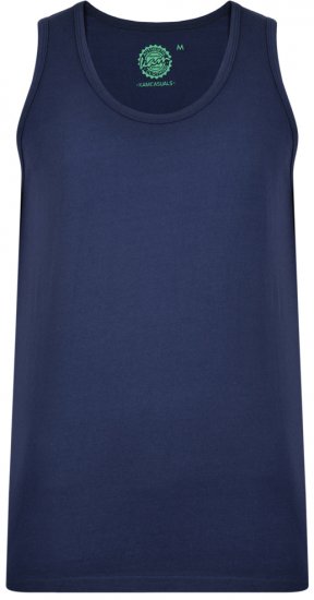 Kam Jeans 500 Tank Top Navy - T-shirts - T-shirts Homem Tamanhos Grandes