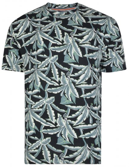 Kam Jeans 5260 T-shirt Navy - T-shirts - T-shirts Homem Tamanhos Grandes