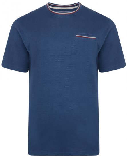 Kam Jeans 5285 T-shirt Denim - T-shirts - T-shirts Homem Tamanhos Grandes