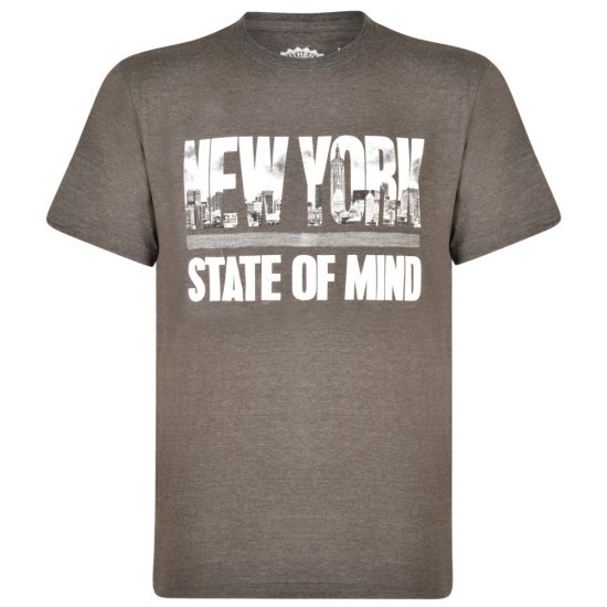 Kam Jeans 5312 T-shirt 2-pack - T-shirts - T-shirts Homem Tamanhos Grandes