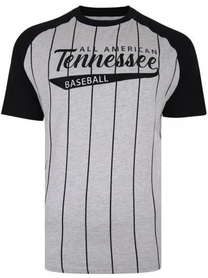 Kam Jeans 5361 Tennessee Baseball T-shirt - T-shirts - T-shirts Homem Tamanhos Grandes