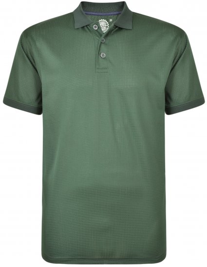 Kam Jeans Technical Lightweight Polo Forest Green - Roupa desportiva & Outdoor - Roupa Desportiva Tamanhos Grandes
