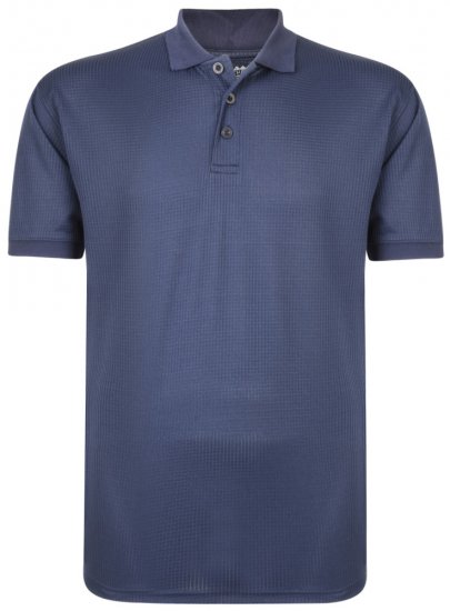Kam Jeans Technical Lightweight Polo Navy - Roupa desportiva & Outdoor - Roupa Desportiva Tamanhos Grandes