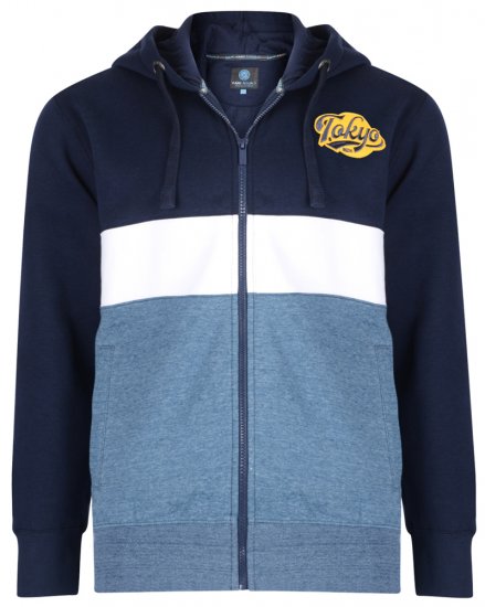 Kam Jeans 7002 Hoodie Denim - Sweatshirts & hoodies - Sweatshirt & Camisolas com Capuz tamanhos grandes