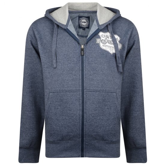 Kam Jeans 704 Customs Hoodie Denim - Sweatshirts & hoodies - Sweatshirt & Camisolas com Capuz tamanhos grandes