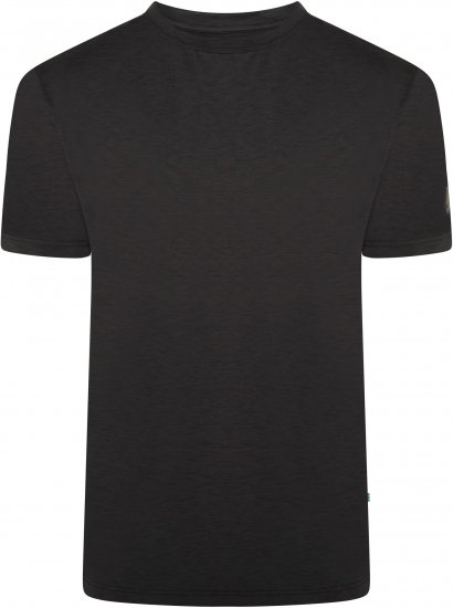 Kam Jeans AP001 XT Active Performance Marl Tee Black - T-shirts - T-shirts Homem Tamanhos Grandes