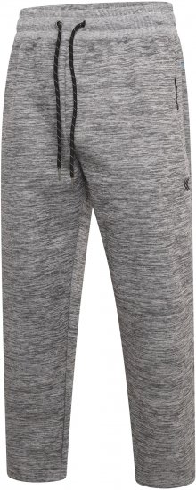 Kam Jeans AP006 Active Performance Marl Jog Pants Grey - Calças & calções de fato de treino - Calças de Fato de Treino Tamanhos Grandes 