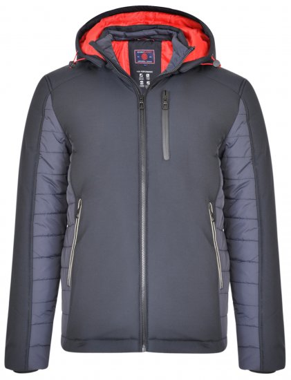 Kam Jeans KV107 Performance Jacket Navy - Casacos - Casacos Homem Tamanhos Grandes