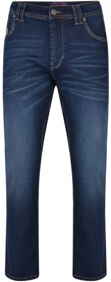 Kam Jeans Ortega Jeans Dark Used - Jeans & calças - Jeans & Calças Tamanhos Grandes Homem