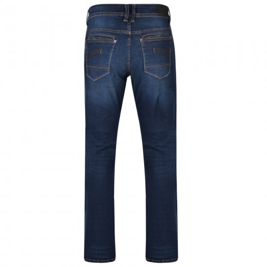 Kam Jeans Ortega Jeans Dark Used - Jeans & calças - Jeans & Calças Tamanhos Grandes Homem