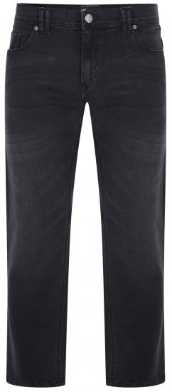 Kam Jeans VIGO Stretchjeans Black Used - Jeans & calças - Jeans & Calças Tamanhos Grandes Homem