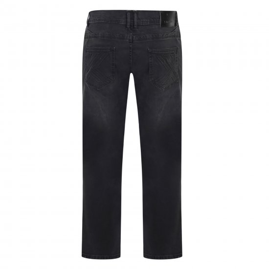 Kam Jeans VIGO Stretchjeans Black Used - Jeans & calças - Jeans & Calças Tamanhos Grandes Homem