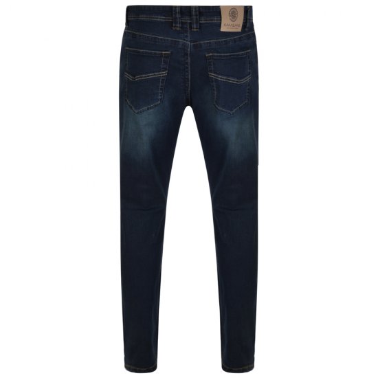 Kam Jeans Vincent Dark Wash - Jeans & calças - Jeans & Calças Tamanhos Grandes Homem