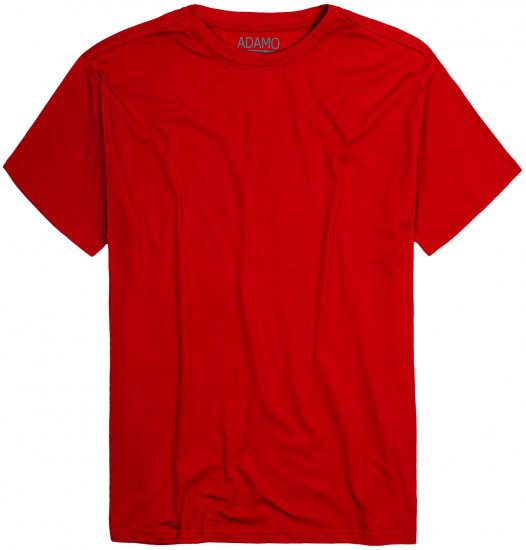 Adamo Kevin Regular fit T-shirt Red - T-shirts - T-shirts Homem Tamanhos Grandes