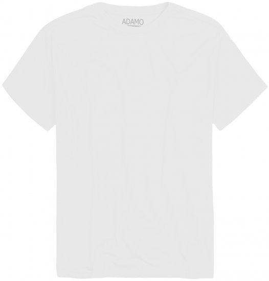 Adamo Kevin Regular fit T-shirt White - T-shirts - T-shirts Homem Tamanhos Grandes
