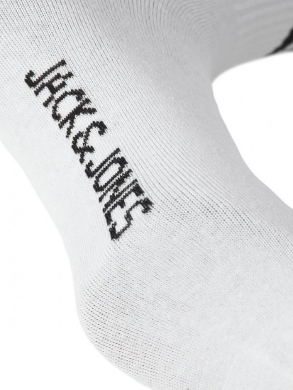 Jack & Jones Travis Meias de ténis Branco pack de 3 - Roupa Interior & natação - Roupa interior Homem Tamanhos Grandes