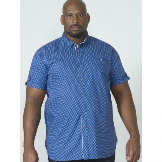 D555 Bobby Short Sleeve Shirt - Camisas - Camisas Homem Tamanhos Grandes