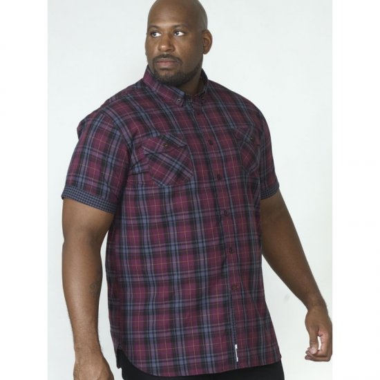 D555 Herbie Short Sleeve Shirt - Camisas - Camisas Homem Tamanhos Grandes