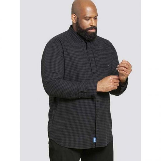 D555 Jared Long Sleeve Shirt - Camisas - Camisas Homem Tamanhos Grandes
