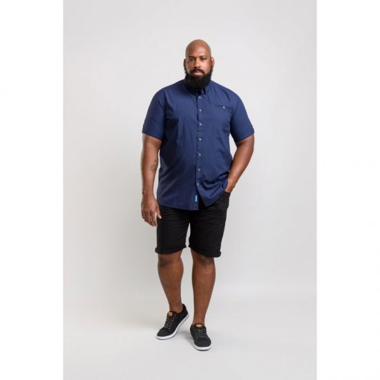 D555 Wesson Shirt Navy - Camisas - Camisas Homem Tamanhos Grandes