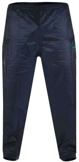 D555 Elba "Packaway" Rain Pants Navy - Roupa desportiva & Outdoor - Roupa Desportiva Tamanhos Grandes