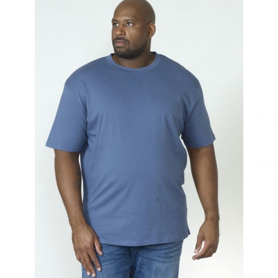 D555 Flyers Crew Neck T-shirt Teal - T-shirts - T-shirts Homem Tamanhos Grandes
