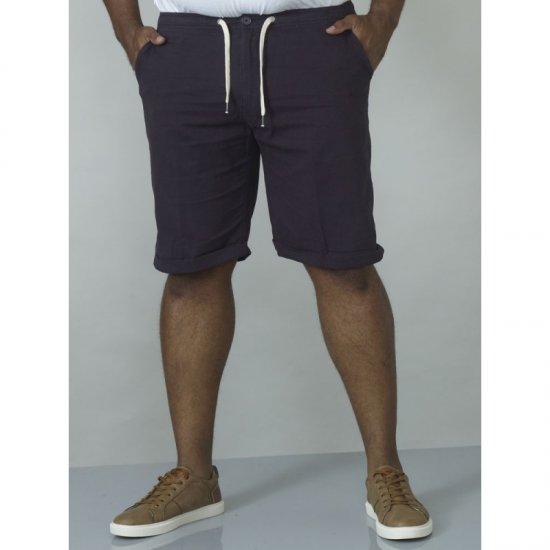D555 Gareth Drawcord Shorts Navy - Calças & calções de fato de treino - Calças de Fato de Treino Tamanhos Grandes 
