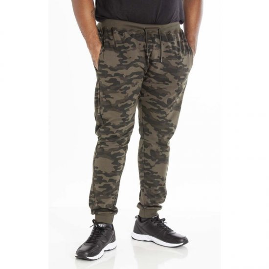 D555 Sutton Sweatpants Camo - Calças & calções de fato de treino - Calças de Fato de Treino Tamanhos Grandes 