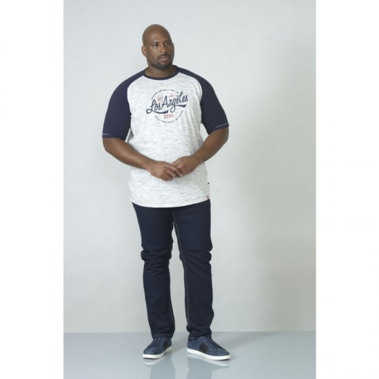 D555 Judson T-shirt Navy - T-shirts - T-shirts Homem Tamanhos Grandes