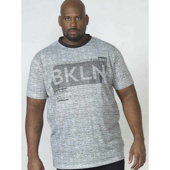 D555 NewYork Brooklyn T-shirt Black - T-shirts - T-shirts Homem Tamanhos Grandes