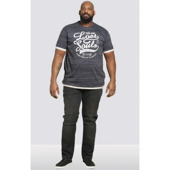 D555 Maiden T-shirt Black - T-shirts - T-shirts Homem Tamanhos Grandes