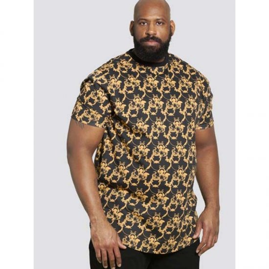 D555 Dave Couture T-shirt Black - T-shirts - T-shirts Homem Tamanhos Grandes