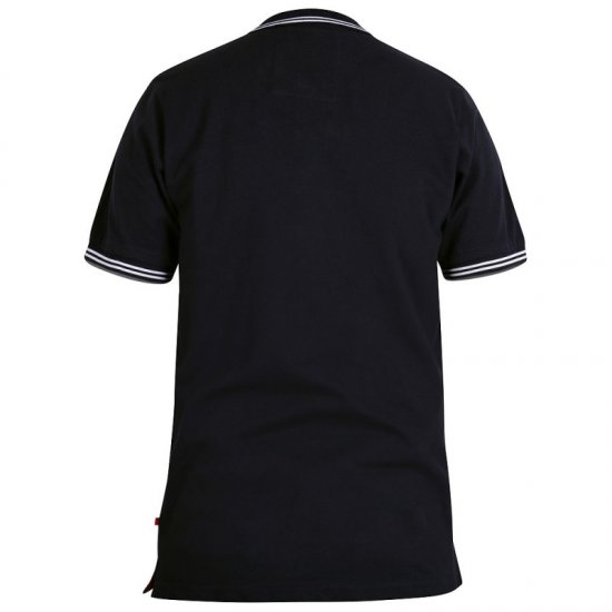 D555 Bartley Polo Dark Navy - Pólos - Pólos Tamanhos Grandes Homem