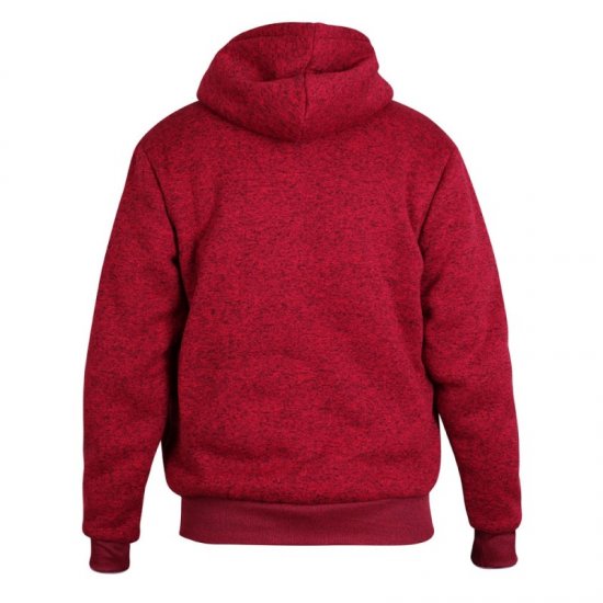 D555 Rylan Hoodie Red - Sweatshirts & hoodies - Sweatshirt & Camisolas com Capuz tamanhos grandes