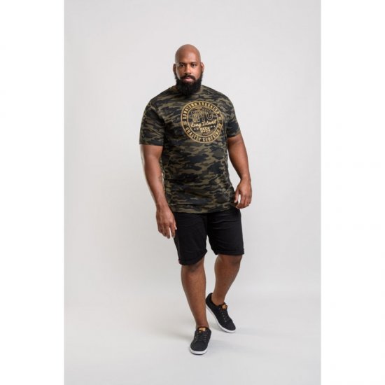 D555 Thompson T-shirt Jungle Camo - T-shirts - T-shirts Homem Tamanhos Grandes