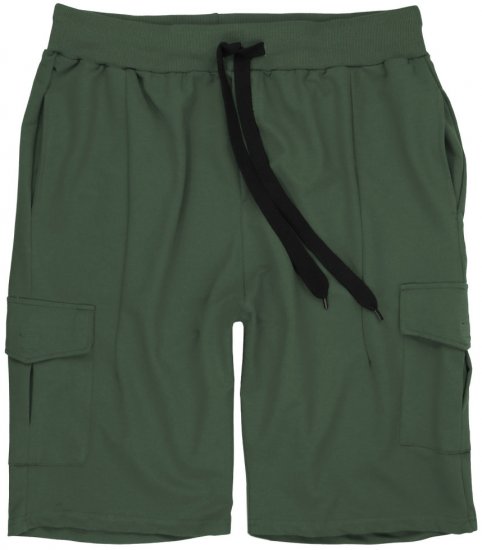 Lavecchia 2011 Cargo-pocket Sweatshorts Khaki - Calças & calções de fato de treino - Calças de Fato de Treino Tamanhos Grandes 