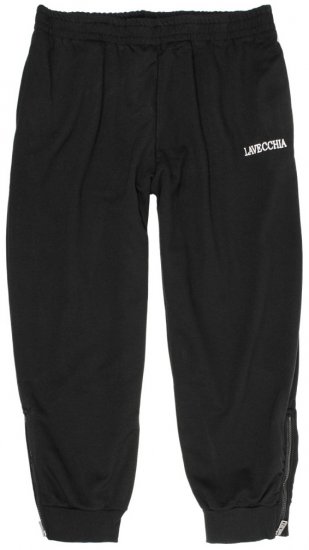 Lavecchia 2018 Sweatpants with Zippered Cuff Black - Calças & Calções de Fato de Treino - Calças de Fato de Treino Tamanhos Grandes 