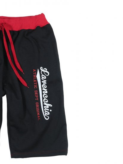 Lavecchia 2017 Sweatshorts Black/Red - Calças & calções de fato de treino - Calças de Fato de Treino Tamanhos Grandes 