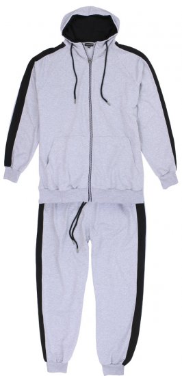 Lavecchia 611 Tracksuit Grey - Fatos de treino - Fatos de treino homem tamanhos grandes