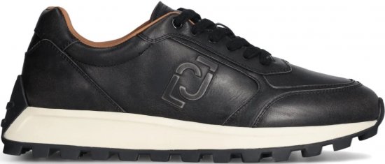 Liu Jo Running 01 Leather Sneakers Black - Calçado de homem 40-52 - 