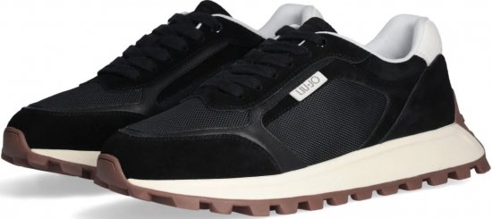 Liu Jo Running 02 Sneakers Black/Off White - Calçado de homem 40-52 - 
