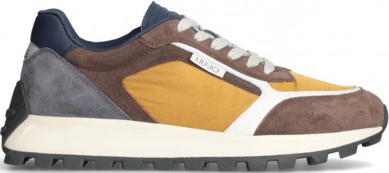 Liu Jo Running 02 Sneakers Brown/Blue/Tan - Calçado de homem 40-52 - 