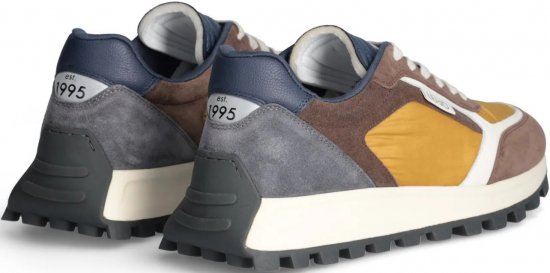 Liu Jo Running 02 Sneakers Brown/Blue/Tan - Calçado de homem 40-52 - 
